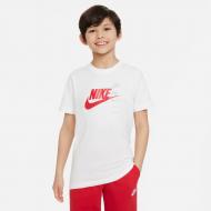 Футболка Nike B NSW SI SS TEE FN7713-100 р.M белый
