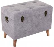 Сундук-пуф Sensio Arctic 690х380х380 мм серый (WA-097) Сундук-пуф Sensio Arctic 690х380х380 мм серый (WA-097)