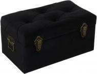 Сундук-пуф Sensio Luxor 480х230х260 мм черный (WA-048)