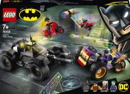 Конструктор LEGO Super Heroes DC Переслідування триколісного мотоцикла Джокера 76159