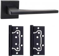 Комплект фурнитуры Convex 1495 BS-1 черный с петлями