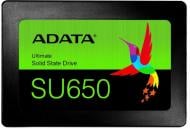 SSD-накопитель ADATA SU650 TLC 256GB 2,5" 3D NAND (ASU650SS-256GT-R)