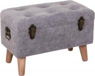 Сундук-пуф Sensio Arctic 520х260х260 мм серый (WA-097) Сундук-пуф Sensio Arctic 520х260х260 мм серый (WA-097)