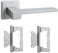 Комплект фурнитуры Convex 1535 PCS-1 матовый хром с петлями