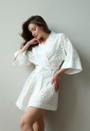 Халат женский MISO цветок большой р. L молочный 15407