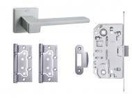 Комплект WC Convex 1535 PCS-2 96 мм матовый хром с петлями