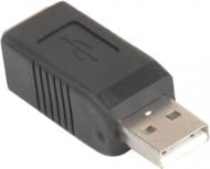 Переходник Gemix USB 2.0 AM/BF черный (05300099) GC 1629