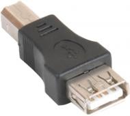 Переходник Gemix USB 2.0 AF/BM черный (05300100) GC 1630