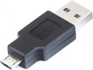 Адаптер Gemix USB 2.0 AM/microUSB BM 5P черный (5300219) GC 1642