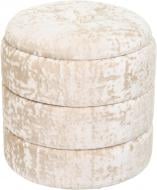 Пуф Sensio Barrel велюр 380х390х380 мм айворі (WA-028)
