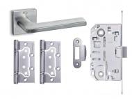 Комплект фурнитуры WC Convex 1085 PCS-2 96 мм матовый хром с петлями