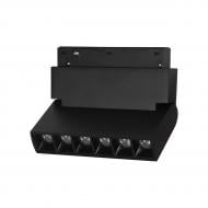 Магнитный трековый светильник V-WATT LINIE TURN 6 BK 6 Вт 4500 К черный