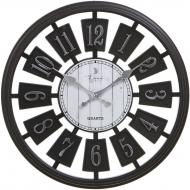 Часы настенные Skeleton коричневые 40,7х4,6 см