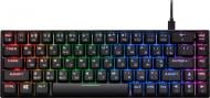 Клавиатура игровая 2E Gaming KG380 RGB 68key Gateron Brown Switch BT/USB Ukr (2E-KG380UBK-BR) black