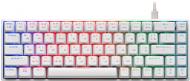 Клавиатура игровая 2E Gaming KG380 RGB 68key Gateron Brown Switch BT/USB Ukr (2E-KG380UWT-BR) white