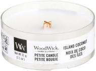 Свічка ароматична Woodwick Medium Island Coconut 275г