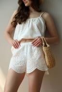 Шорты женские MISO Моно 15317 р. L белый Шорты женские MISO Моно 15317 р. L белый