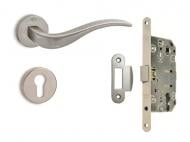 Комплект PZ Convex 1625 SN-7 85 мм матовый никель без петель