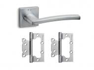 Комплект фурнитуры Convex 925 PCS-1 матовый хром с петлями