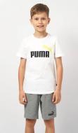 Футболка Puma ESS+ 2 Col Logo Tee 58698532 р.140 черный