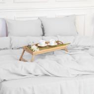 Комплект постельного белья Natural Linen Winter flower 220х240 см белый MirSon
