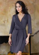 Халат женский Roksana LUXERY №1573/60045 р. S графит №1573