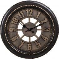Часы настенные Skeleton коричневый 30х4 см