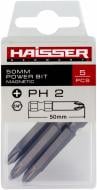 Біта Haisser PH2x50 мм 5 шт. 755002P