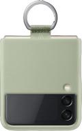Чехол-накладка Samsung Silicone Cover with Ring Olive Green (EF-PF711TMEGRU) для Samsung Z Flip 3 (F711)