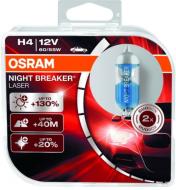 Автолампа галогенна Osram Night Breaker Laser H4 60 Вт 2 шт.