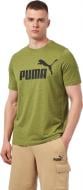 Футболка Puma ESS Heather Tee 58673633 р.S хаки