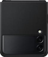 Чехол-накладка Samsung Leather Cover Black (EF-VF711LBEGRU) для Samsung Z Flip 3 (F711)