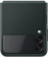 Чехол-накладка Samsung Leather Cover Green (EF-VF711LGEGRU) для Samsung Z Flip 3 (F711)