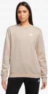 Свитшот Nike W NSW CLUB FLC CREW STD DQ5473-126 р.2XL-S бежевый