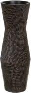 Ваза полирезиновая Silhouette 18х18х52 см 52 см коричневая