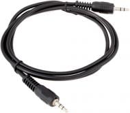 Удлинитель Gemix mini-jack 3,5 мм 1 м черный (05300211) jack 3.5mm папа/3.5mm папа