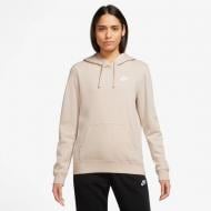 Джемпер Nike W NSW CLUB FLC STD PO HDY DQ5793-126 р.2XL-T бежевый