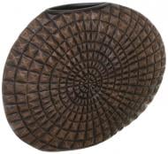 Ваза Snail 45.5х12х34.2 см коричневая 34,2 см