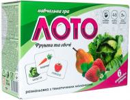 Лото Strateg Фрукти и овощи (укр.) 30366