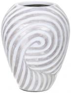 Ваза полирезиновая Ajour 24.5х24.5х30.5см 30,5 см белая