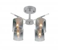 Люстра потолочная Sensio Lirra 4x40 Вт E27 хром/белый/дымчатый LS-07273/4S-E2740W