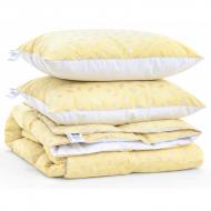 Набір пуховий №1866 "Bio-Beige" Літо 90% пух (подушка 50*70 середня) 220x240 см MirSon Beige