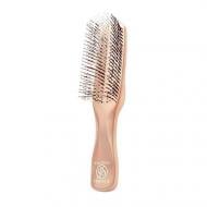 Расческа-щетка S-Heart-S Scalp Brush World Model Long розовое золото для всех типов волос