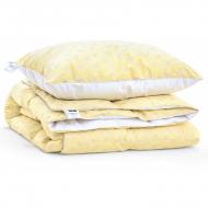 Набор пуховый №1867 "Bio-Beige" Лето 90% пух (подушка 50*70 упругая) 155x215 см MirSon Beige
