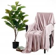 Плед Frannel Solid Sphinx 220x200 см светло-розовый La Nuit