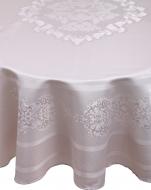 Скатерть Caramel Ø 160 см серый Karna