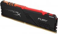 Оперативная память Kingston DDR4 SDRAM 16 GB (1x16GB) 3200 MHz (HX432C16FB4A/16) HyperX Fury RGB