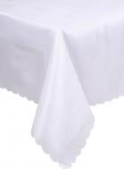 Скатерть Dertsiz 110x160 см белый Karna