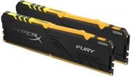 Оперативная память Kingston DDR4 SDRAM 32 GB (2x16GB) 3466 MHz (HX434C17FB4AK2/32) HyperX Fury RGB