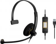 Гарнитура Sennheiser Epos I SC 30 USB ML Mono black (1000550)